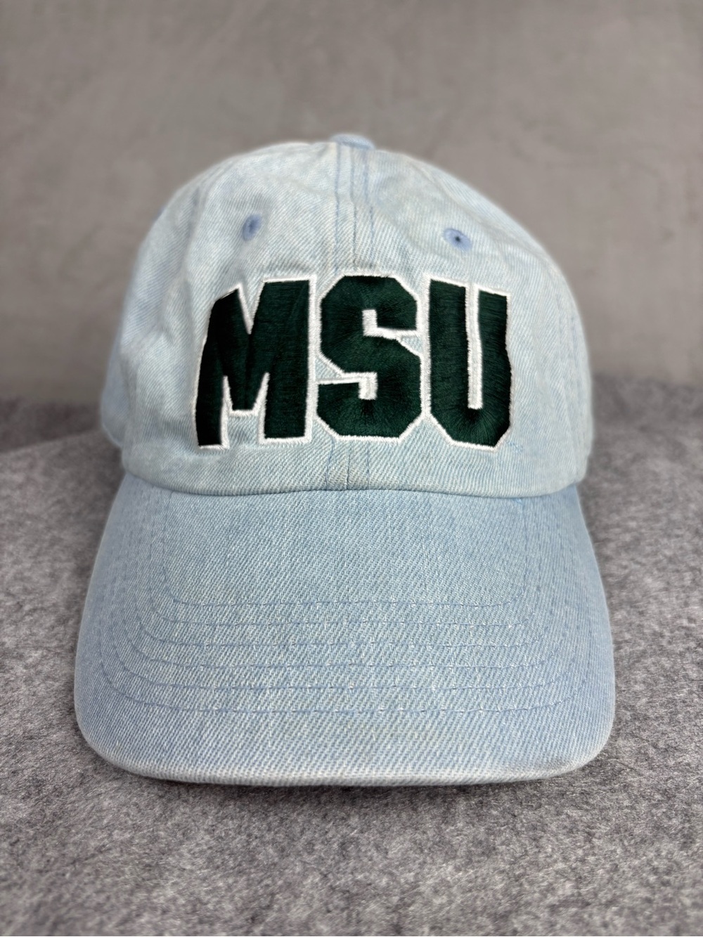PINK Victoria’s Secret MSU Denim Dad Hat